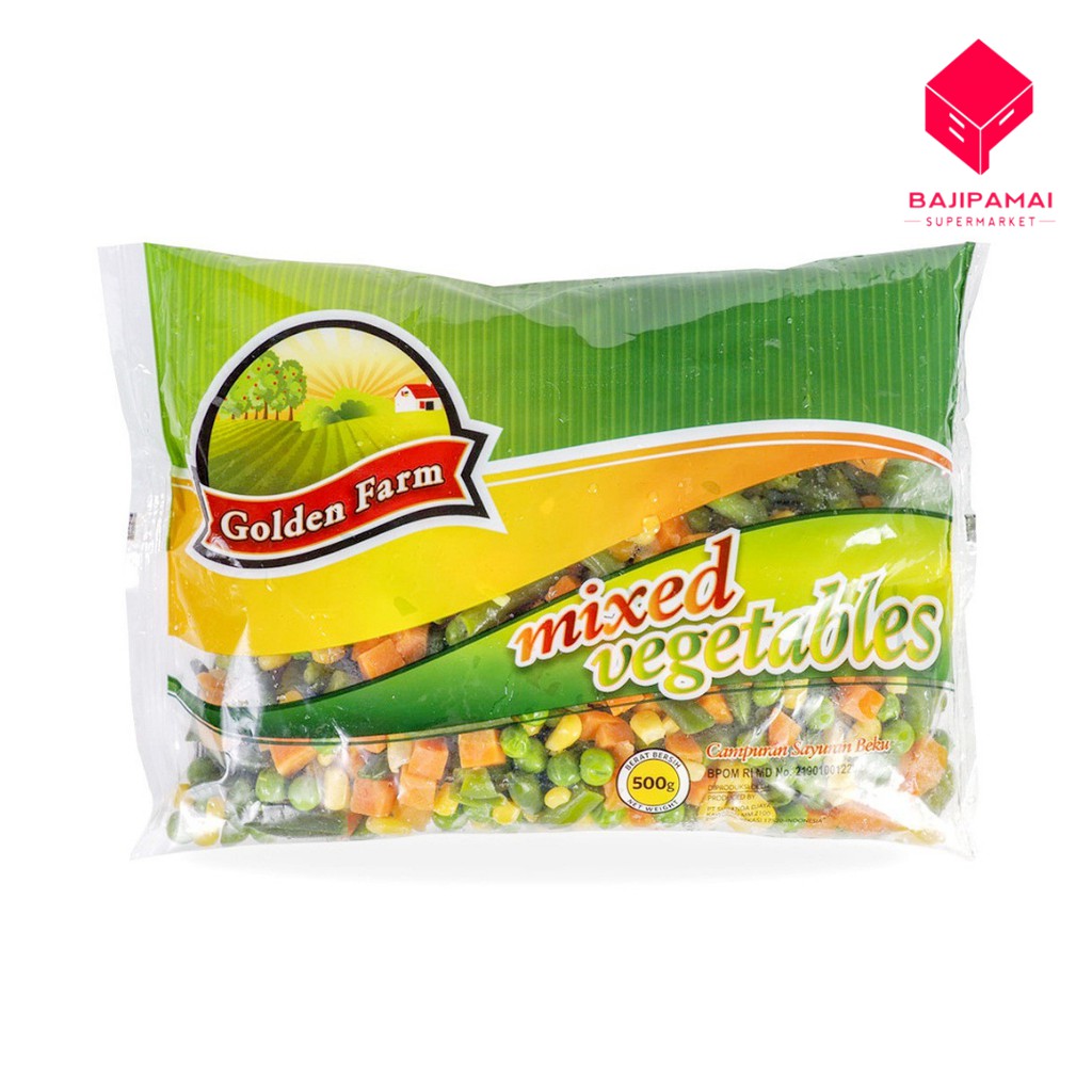 

Golden Farm Mixed Vegetable 500 gr