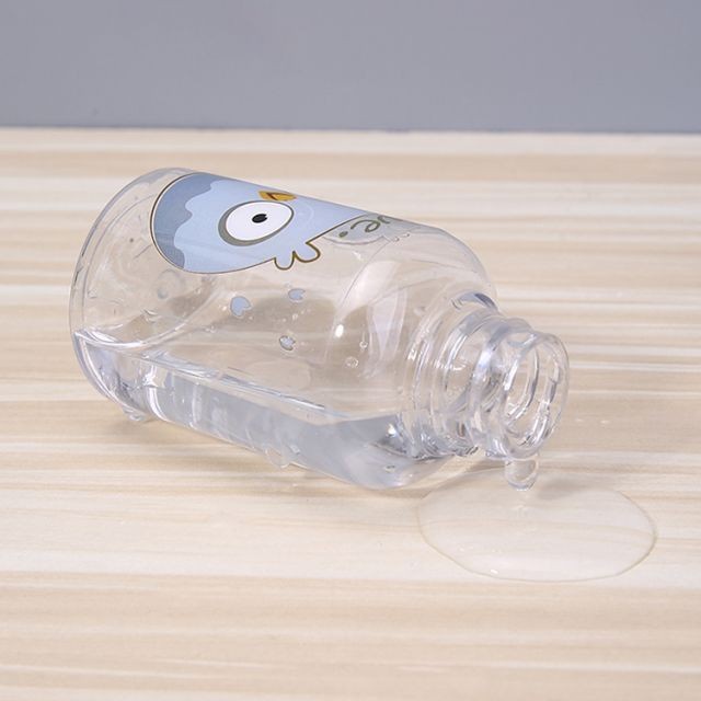 Empty Bottle Pump Cute Animal Traveling Bottle Transparent Botol Pump Kosong 1 Pcs size 50 ml 75 ml 100 ml Pompa Botol Transparan