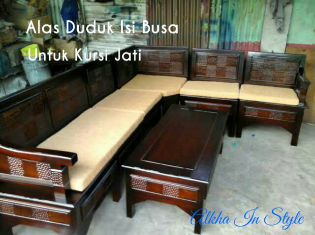 54 Kursi Kayu Pakai Busa Gratis