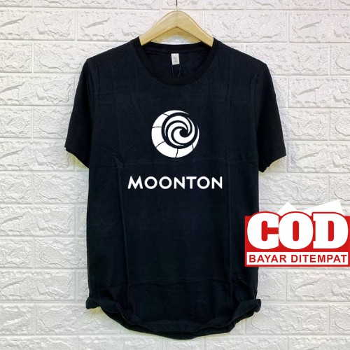 Baju Distro Terbaru Original Kaos Pria Murah Lengan Pendek Logo Moonton Mobile Legends