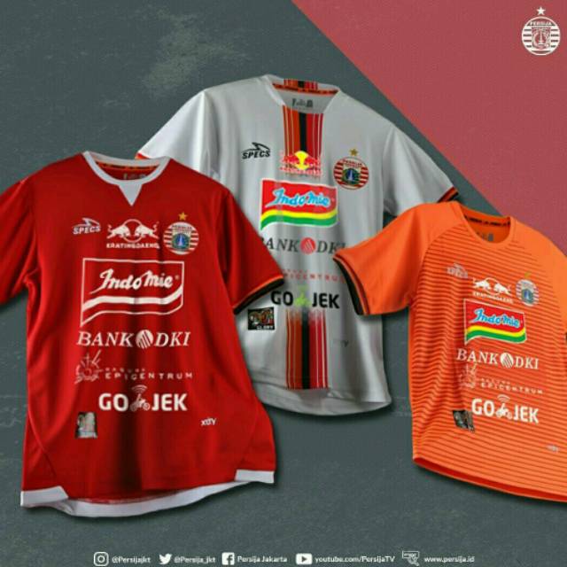 JERSEY PERSIJA JAKARTA TAHUN 2019 ORIGINAL SPECS FULL SPONSOR