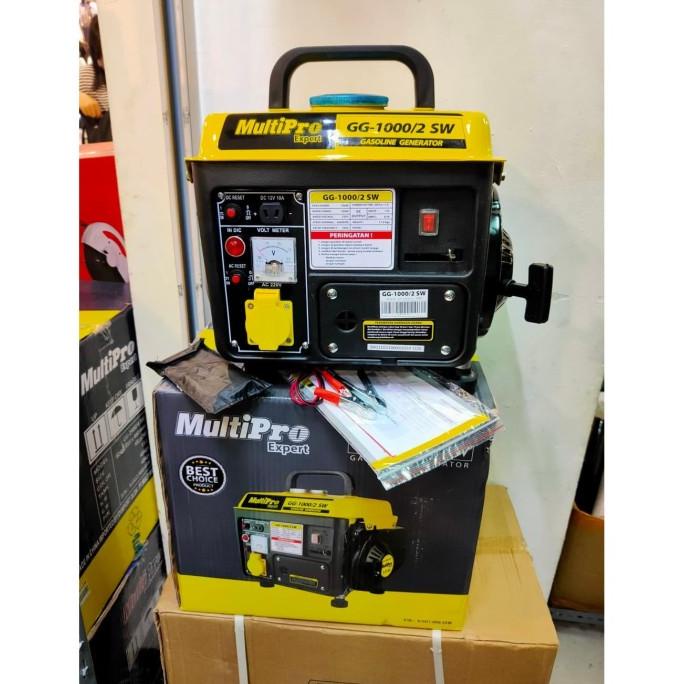 MULTIPRO genset listrik bensin 2tak generator listrik GG 1000 750watt terlaris