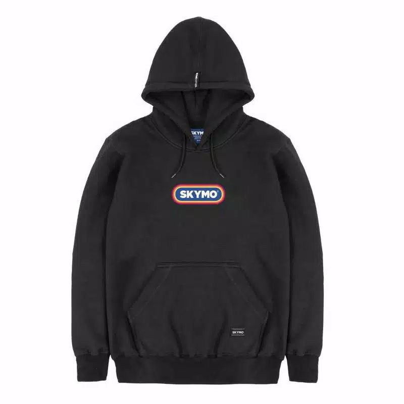 TERMURAH ORIGINAL HOODIE SKYMO ORIGINAL PASTE BLACK