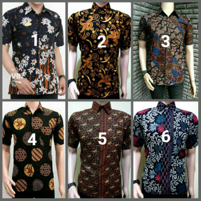 Hem Batik Murah || Big Sale Grosir & Ecer  || Hem Batik Pekalongan || Batik Bahan Adem Asdf02