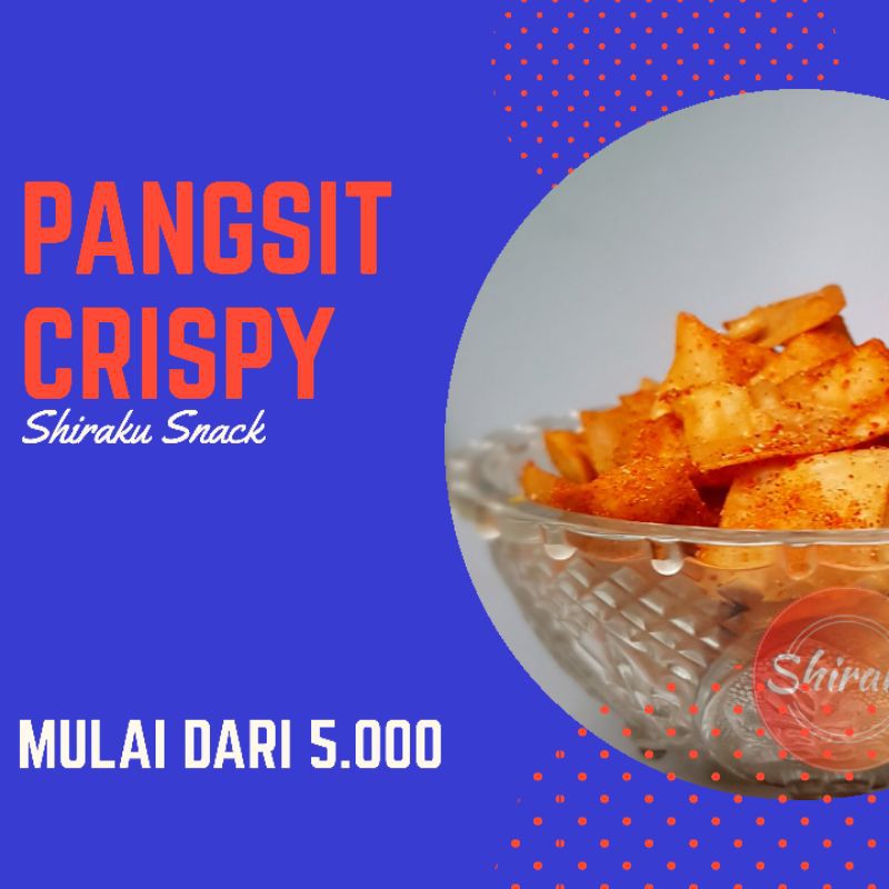 

Pangsit Crispy Shiraku Snacks