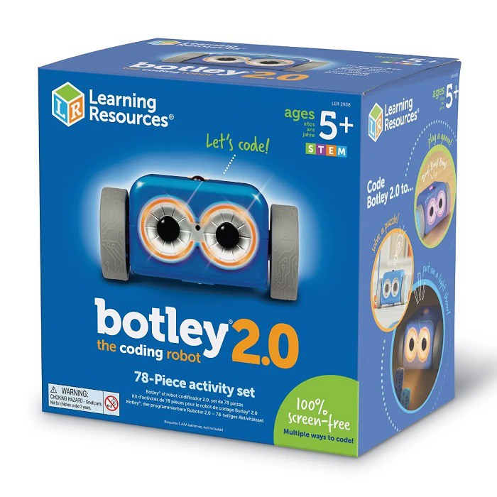 Learning Resources Botley 2.0 The Coding Robot Activiy Set 78 Pcs Night Vision Mainan Robot Canggih