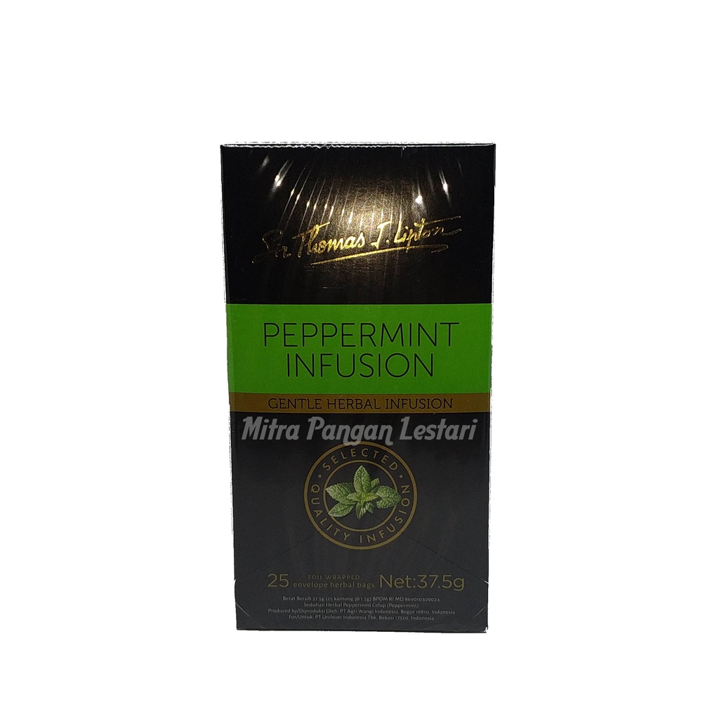 

Peppermint Lipton Tea / Teh Peppermint Infusion Sir Thomas j Lipton