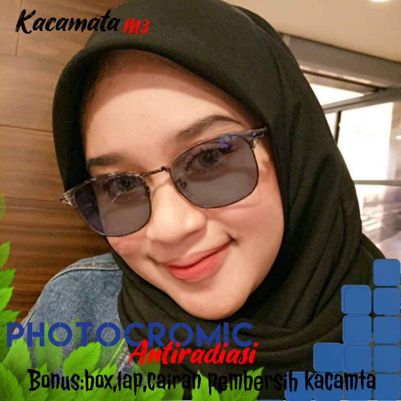 kacamata lensa photocromic antiradiasi boleh pilih yang blueray bisa normal minus plus cilinder tergantung permintaan sampai minus 5 cyl 2 harga masih sama tulis saja pesanan kaka di catatan saat order free box lap cairan pembersih kode 2713 kode51-20-142