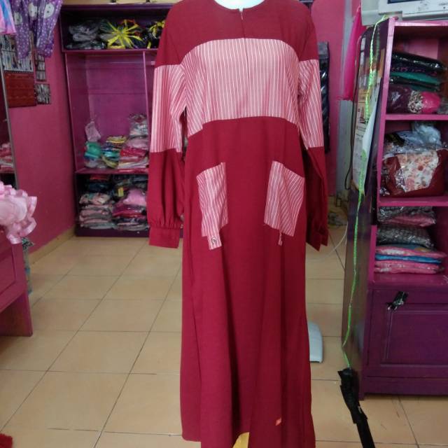 Gamis nibras ukuran S