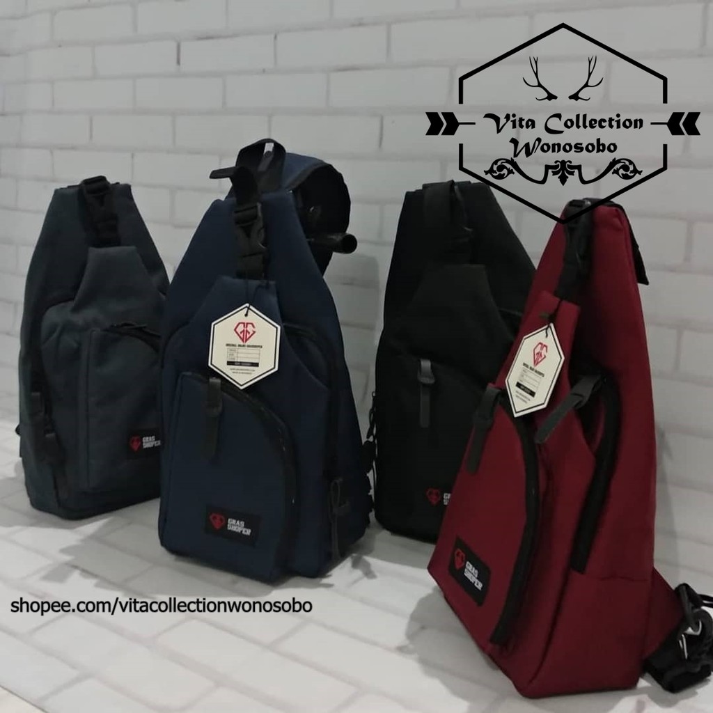 Tas Selempang Pria Kanvas Tas Pria Distro