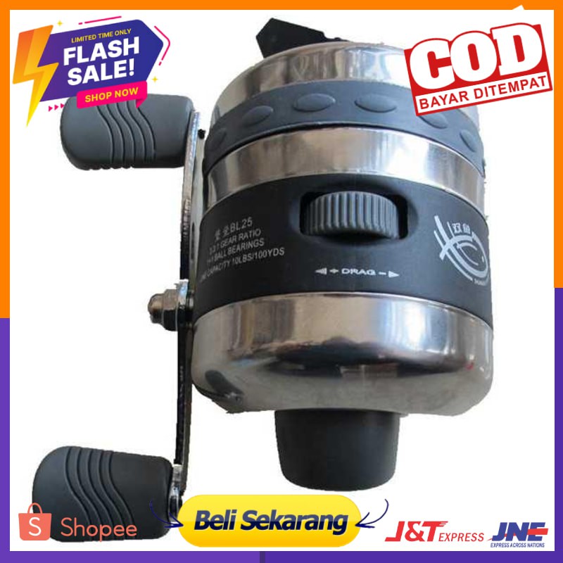 Reel Pancing Ketapel Berburu Mancing Outdoor Hunting - BL25