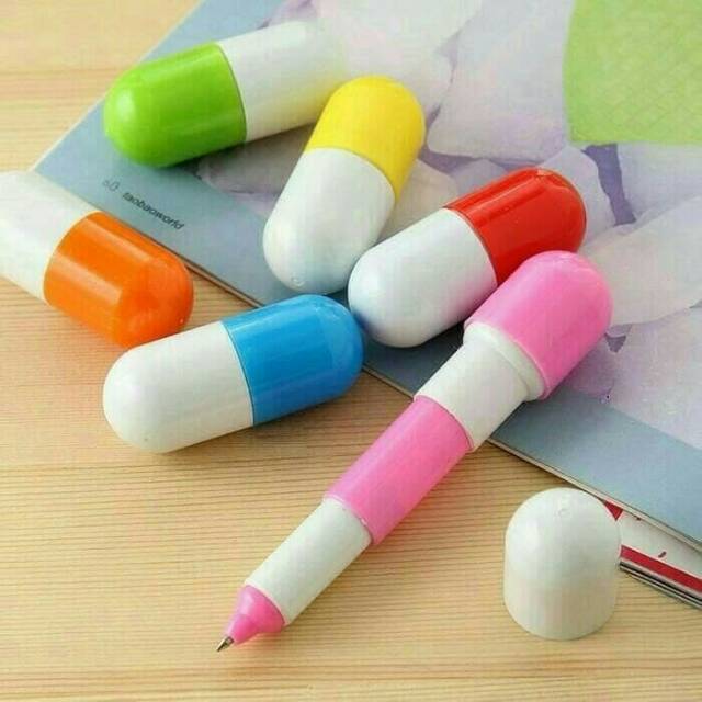 Pulpen Kapsul Pen Capsul Unik Murah