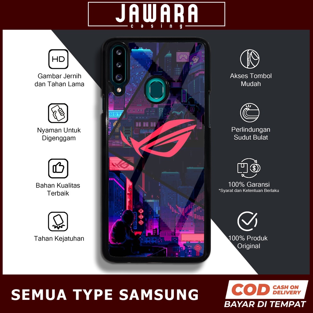 Case Samsung A20S Case Hp Samsung A20S Premium Glossy Jawara Casing [ROG1] Casing Hp Samsung A20S Ae