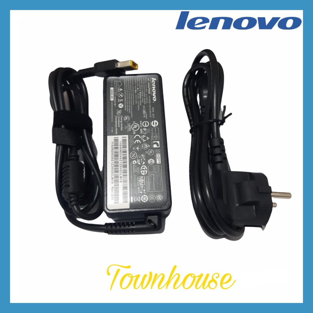 20V 2.25A 45W AC Adapter Charger Laptop Lenovo ADLX45NLC3A ADLX45NCC3A ADLX45NDC3A ADLX45NCC2A ADLX45NLC2A 0B47030 0C19880 36200245 45N0289 45N0290