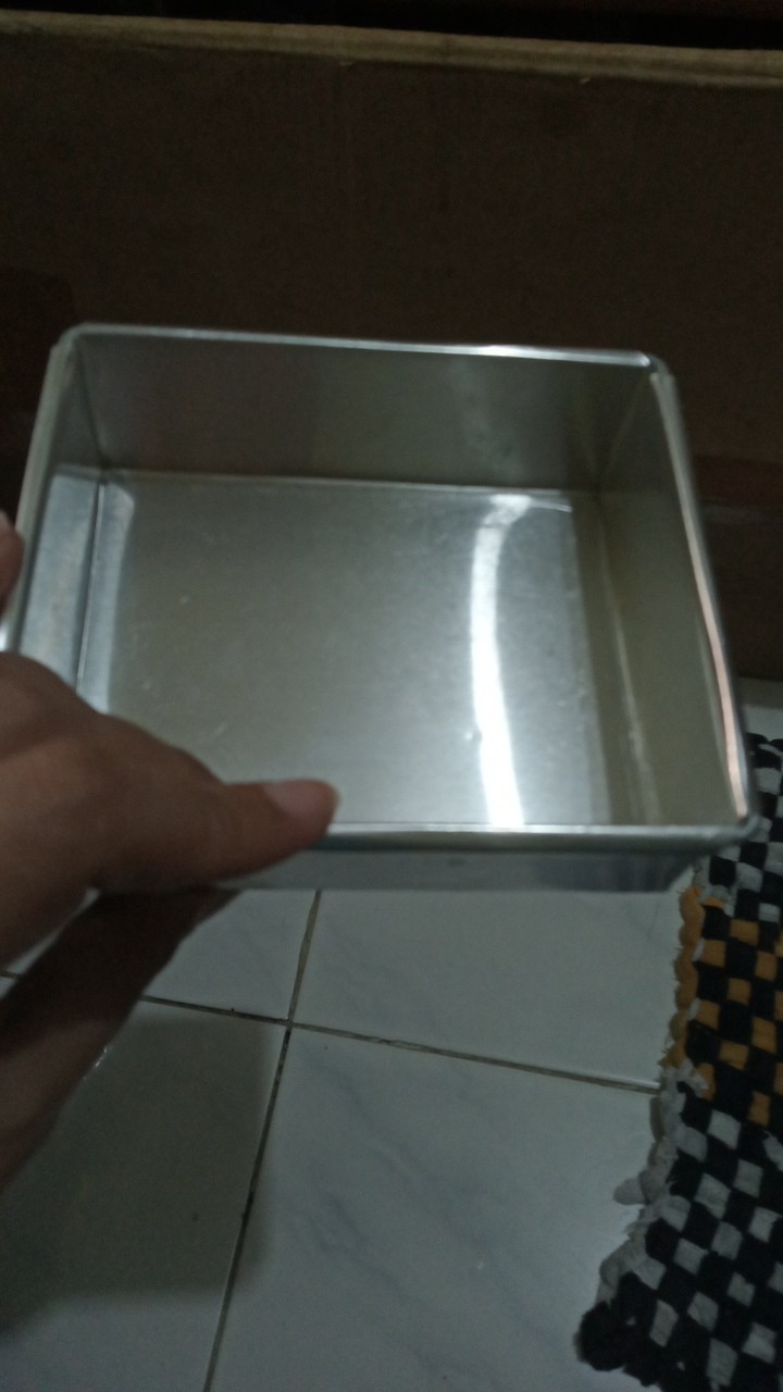 Loyang Brownies Mini Almunium