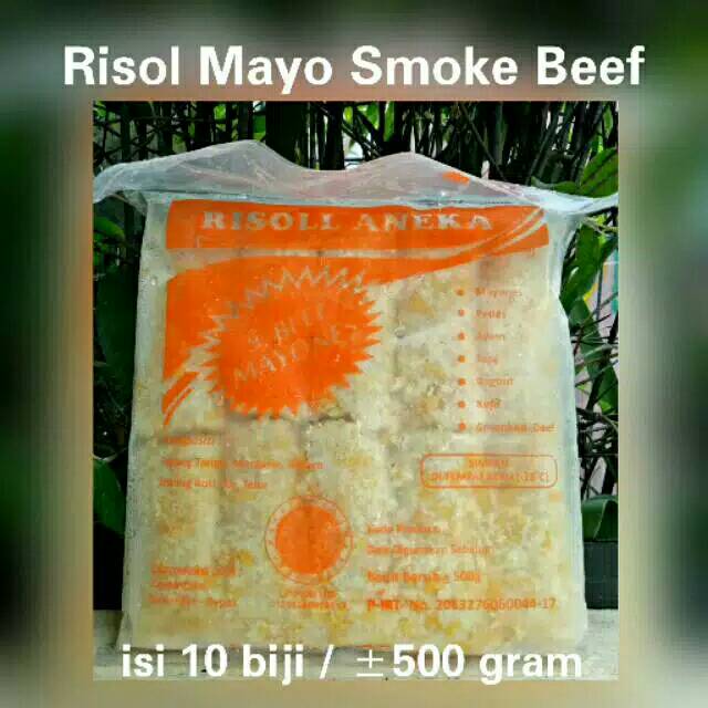 

Risol Mayo Smoke Beef isi 10pcs