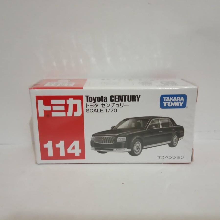 TOMICA REGULER NO 114 TOYOTA CENTURY BLACK DIECAST TAKARA TOMY