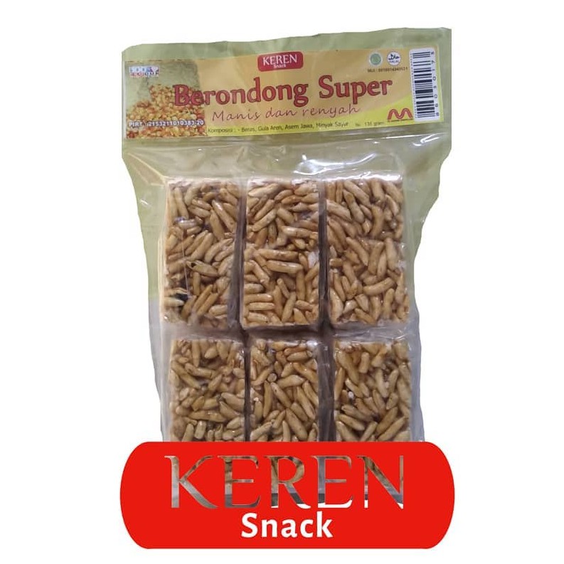 

Keren Snack Berondong Super Beras 135 gr