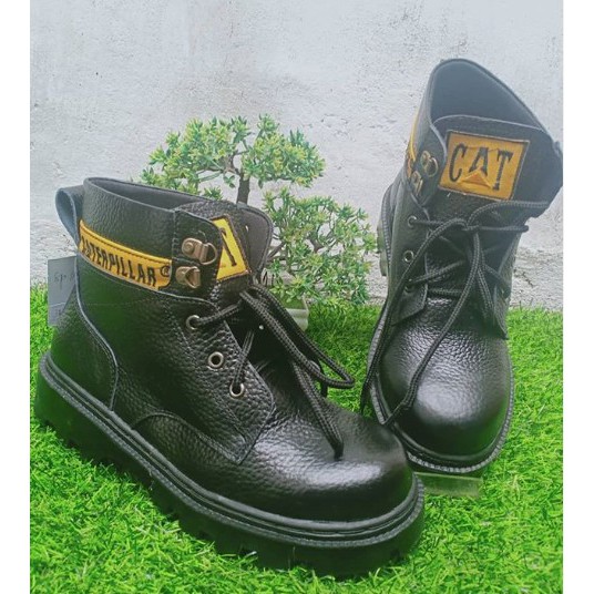 SEPATU CATERPILLAR PRIA ORIGINAL  KULIT SEFTY ASLI MANDING JOGJA