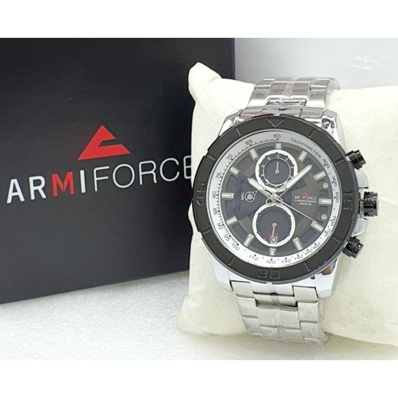 JAM TANGAN PRIA ARMY FORCE KF8015 CHORONG AKTIF ORIGINAL