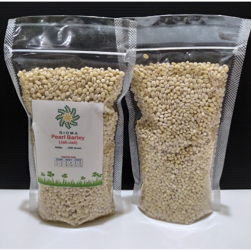 

Jali - Jali / Barley / Jelai / Hanjeli / Anjeli Import Holland 200 gr