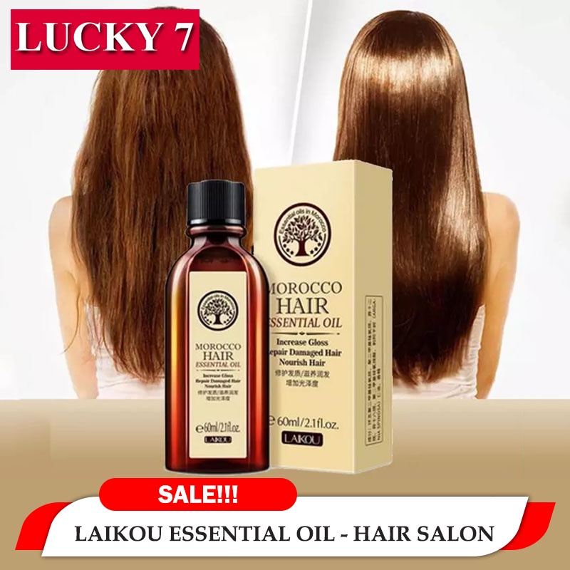 DBI - [ ORIGINAL 100% ] Serum Hair Tonic Rambut LAIKOU MOROCCO / Vitamin Rambut Kering Kusam dan Bercabang