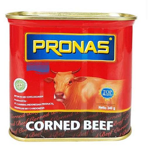 

codeX3j3I--☘️ MUMTAAZZTORE ☘️ PRONAS Corned Beef Kornet Sapi Regular 340gr