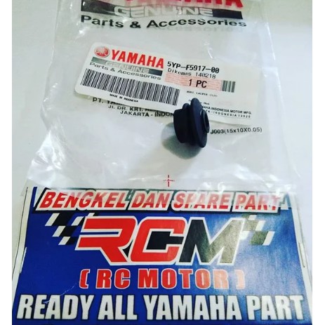 BOOT 2 SEAL SIL KARET DI KALIPER CAKRAM DEPAN ALL YAMAHA CEK DESKRIPSI ORI YAMAHA 5YPF-F5917-00