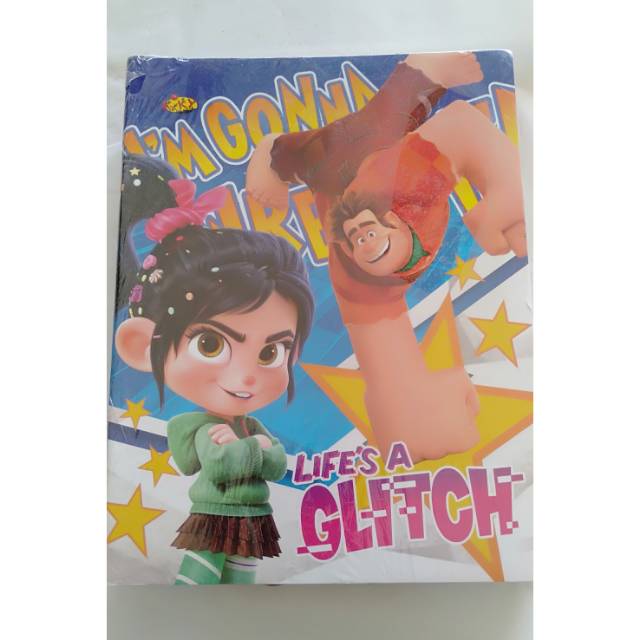 

Buku Tulis Kiky 38 Lembar Wreck it Ralph