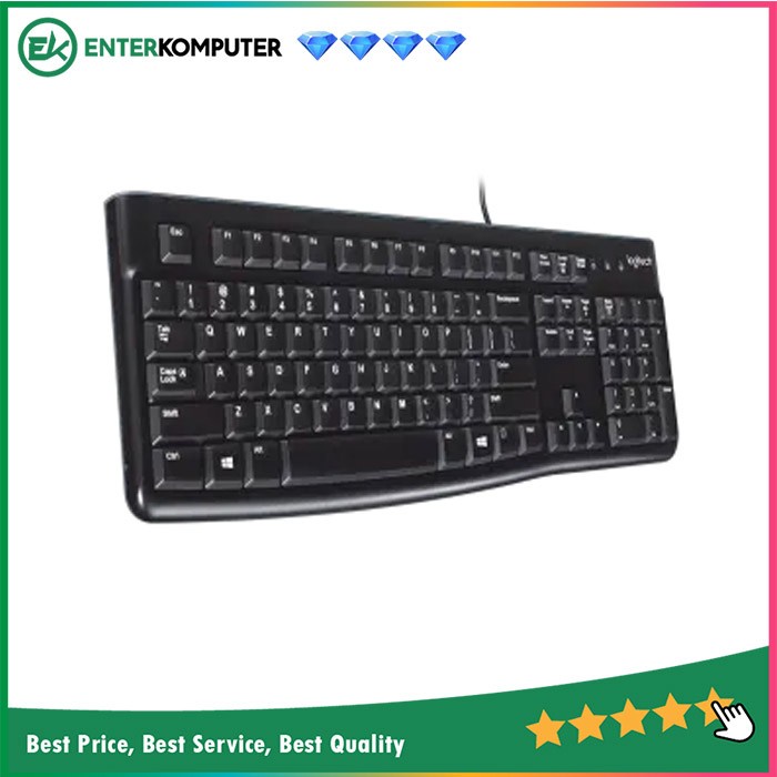 Keyboard Logitech Classic keyboard K120 Black USB