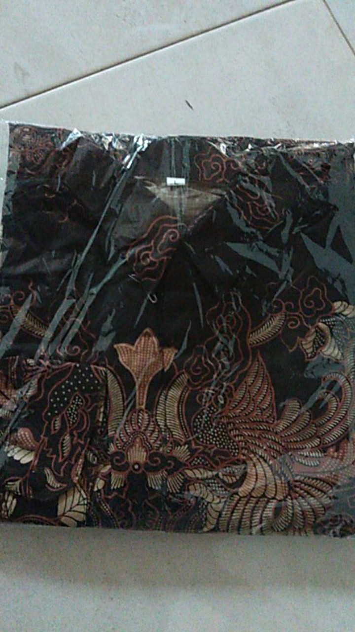 Baju Batik Pria Slimfit Big Size M L Xl Xxl Atasan Kemeja Batik Lengan Panjang Original