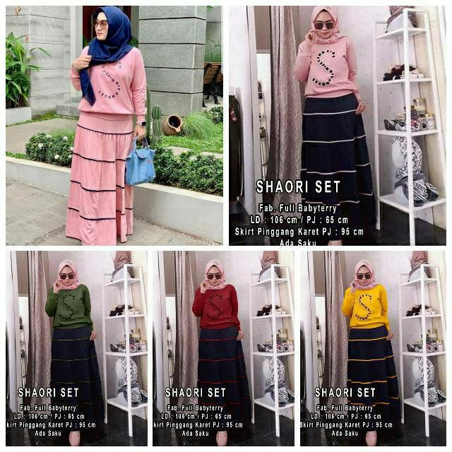 Shaori set rok 4 warna