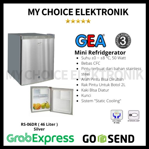 GEA Portable RS-06DR /RS-06 DR Silver