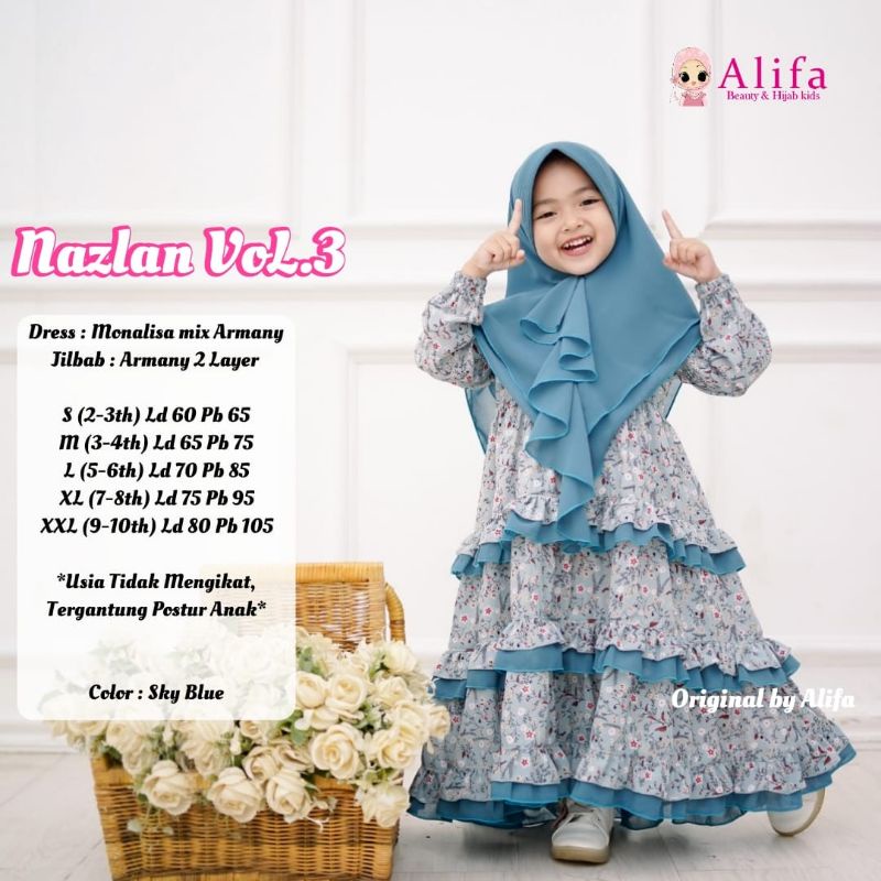 Nazlan kids baju muslim anak