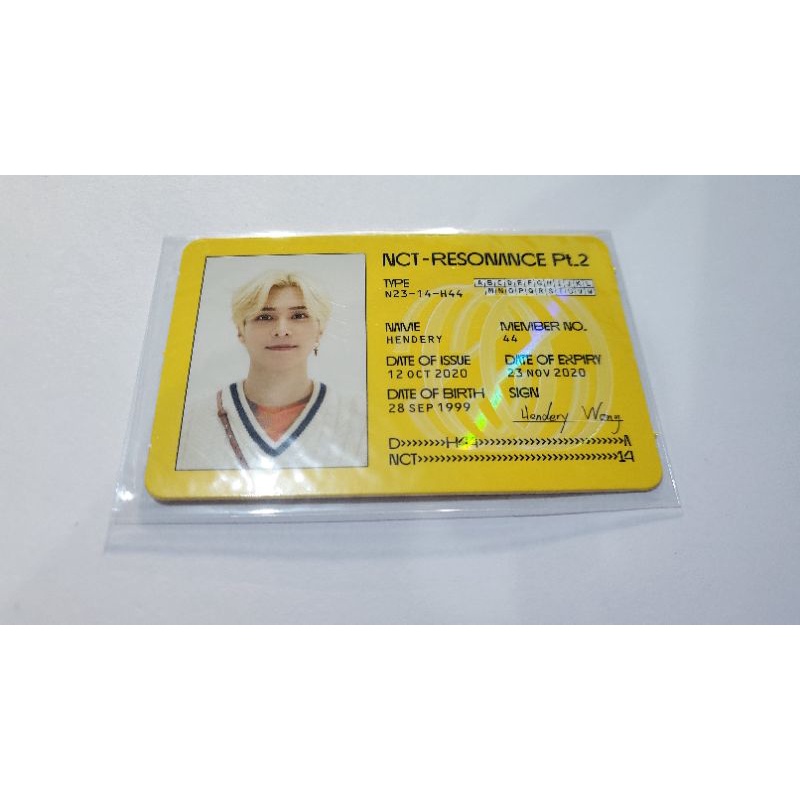 HENDERY - ID Card (Reso Pt.2 (Departure ver.))