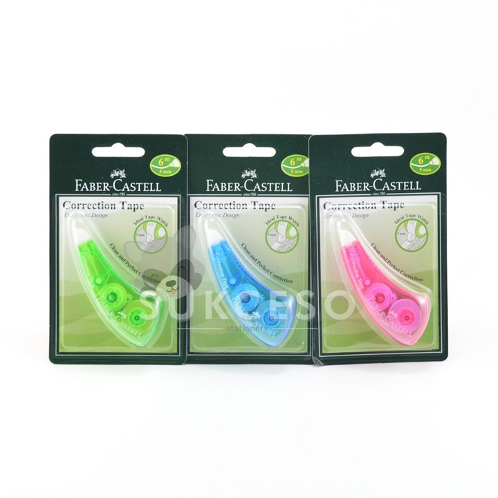 

Faber Castell Correction Tape ENN-506 Tip-Ex Pita Kertas Berkualitas