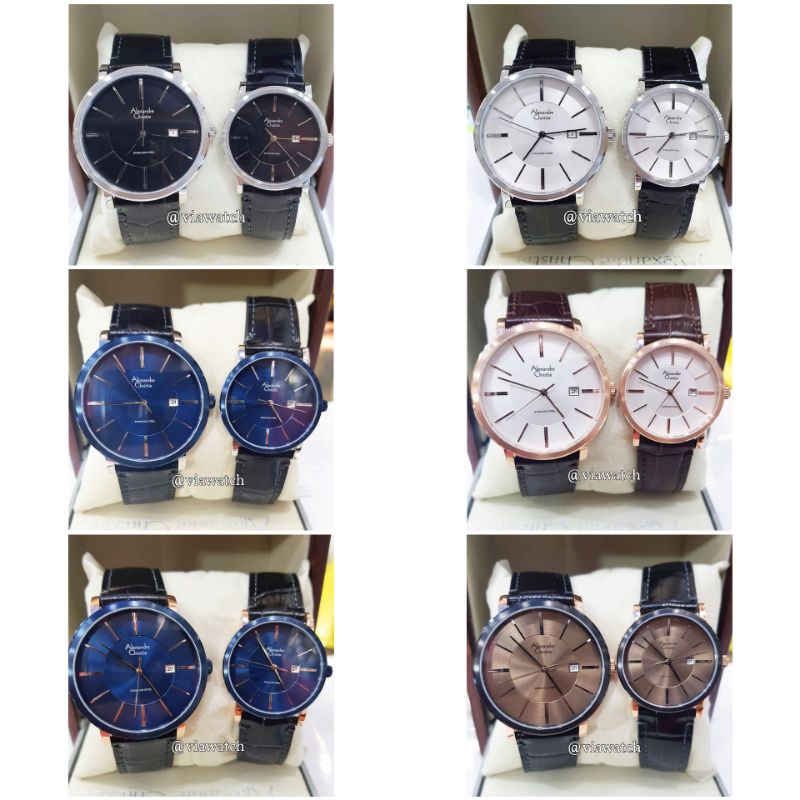 Jam Tangan Couple Alexandre Christie Ac 8344 ac 8344