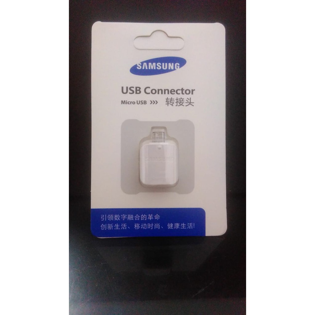 Samsung OTG Adapter USB Type-A To USB Micro OTG Adapter Samsung S7J5 J2 Prime J8 J6 J4 Original 100%