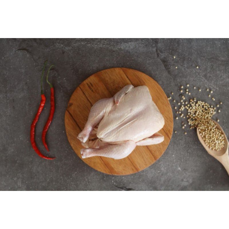 

Ayam Karkas atau Ayam Potong Broiler Ukuran 0.9-1.0kg