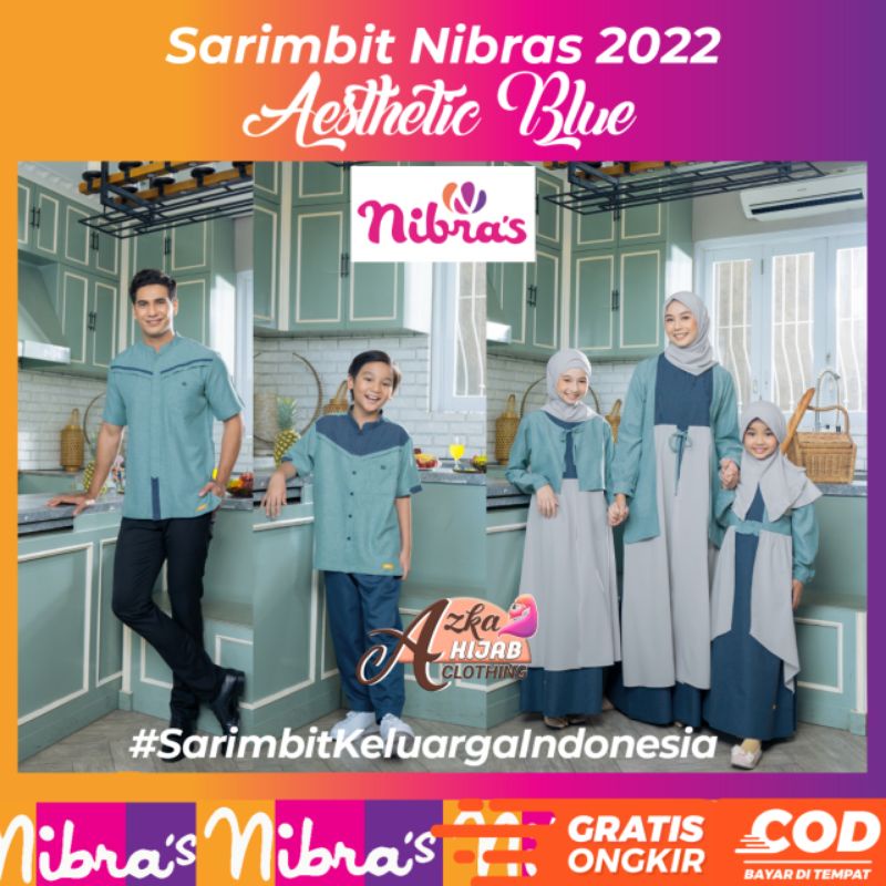 NIBRAS TERBARU BAJU COUPLE KELUARGA / BAJU MUSLIM COUPLE KELUARGA / BAJU LEBARAN 2022 / BAJU KELUARG