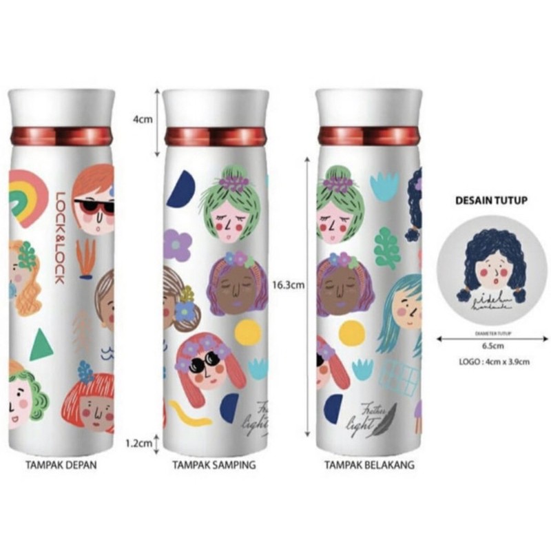 Tumbler Ideku handmade x Lock & Lock