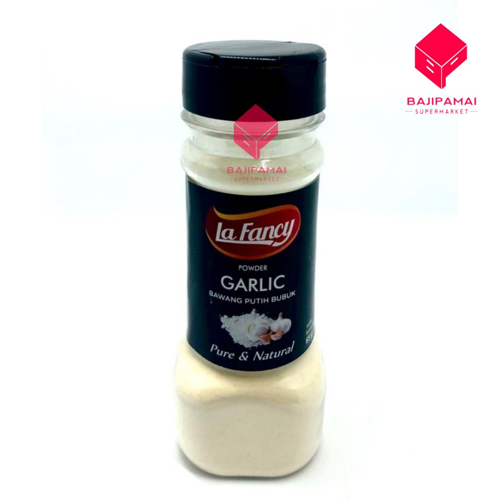 

La Fancy Foods Bawang Putih Bubuk 100% Murni 65 gr
