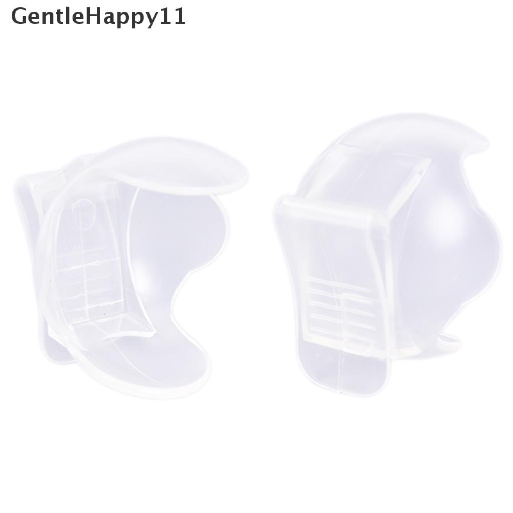 Gentlehappy 1PC Klip &amp; Holder Bola Tenis Profesional Aksesoris Bola Tenis Transparan