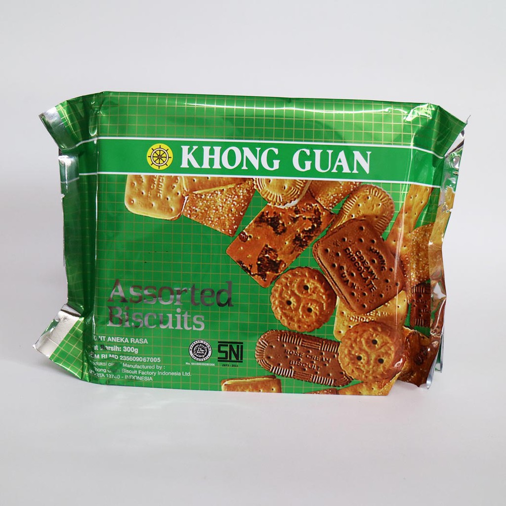 KHONG GUAN BISCUIT GREEN 300gr