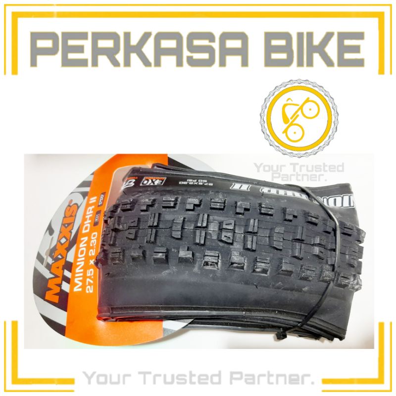 BAN LUAR SEPEDA TIRE MTB KEVLAR MAXXIS MINION DHR 2 2.75 × 2.30 275 230 PERKASABIKE