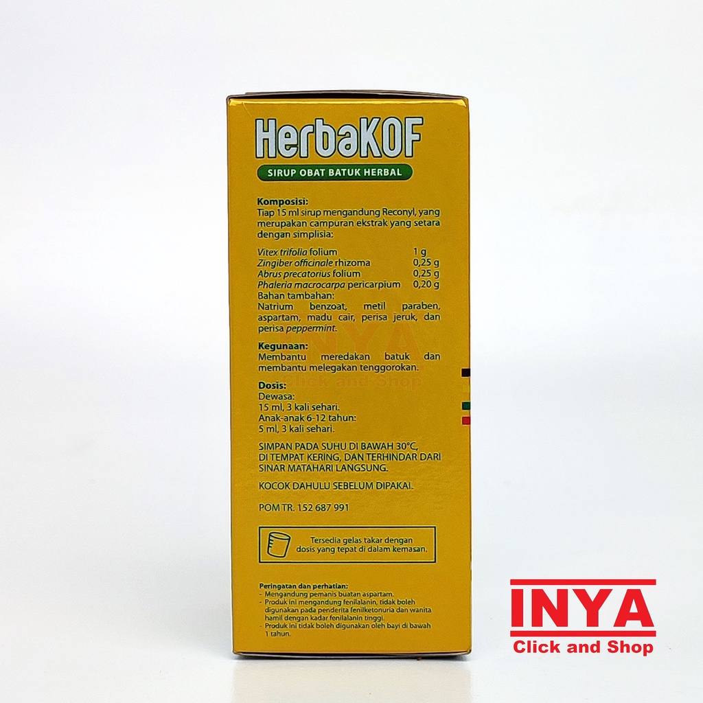 HERBAKOF OBAT BATUK HERBAL 60ml