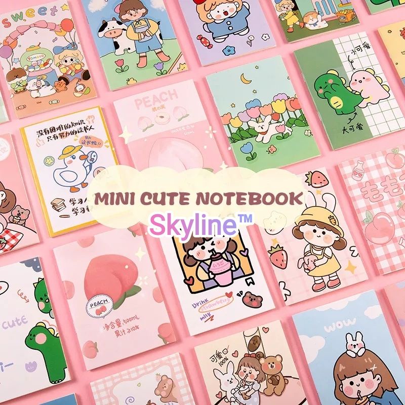 

Buku Tulis/Notebook Ukuran Mini Dengan Motif Lucu Dan Super Imut