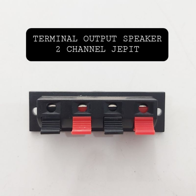 Terminal Jepit Speaker 4 pin Out