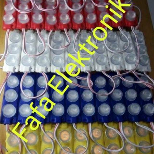 Lampu Led Modul Strip 3 mata 12 volt 12v Led 12v 12 Volt 3 Lampu Led Modul Strip 3 mata 12 volt 12v Led 12v 12 Volt 3