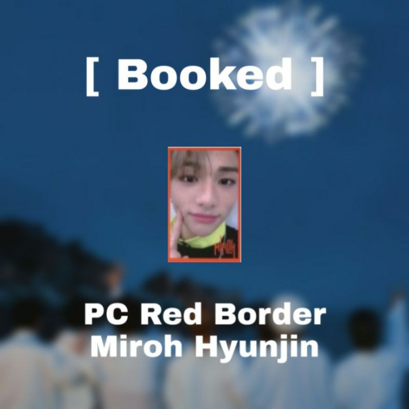Straykids Photocard || Hyunjin Red Border Miroh